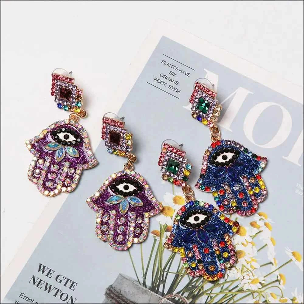 Alloy & Rhinestone Earrings 095c38a51dfd4b13ab22d0dbcb815736-Max