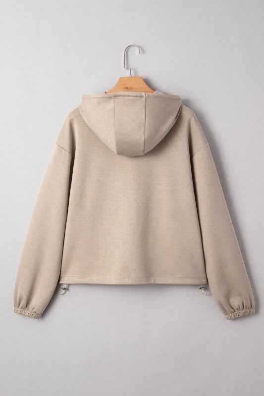 Bow Embroidered Zip-Up Hoodie 0a45fe6f-f4d3-4fe8-b6a8-3c6401fe98ec