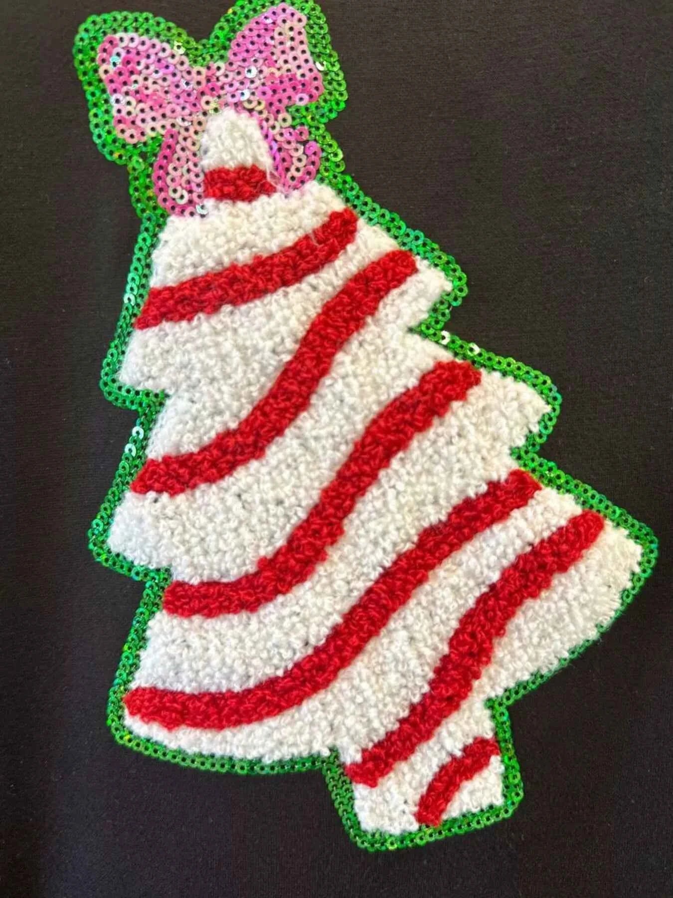 Christmas Tree Sequin Long Sleeve Sweatshirt 0bbebfb0-688c-487c-82d3-615771518cab-Max-Origin