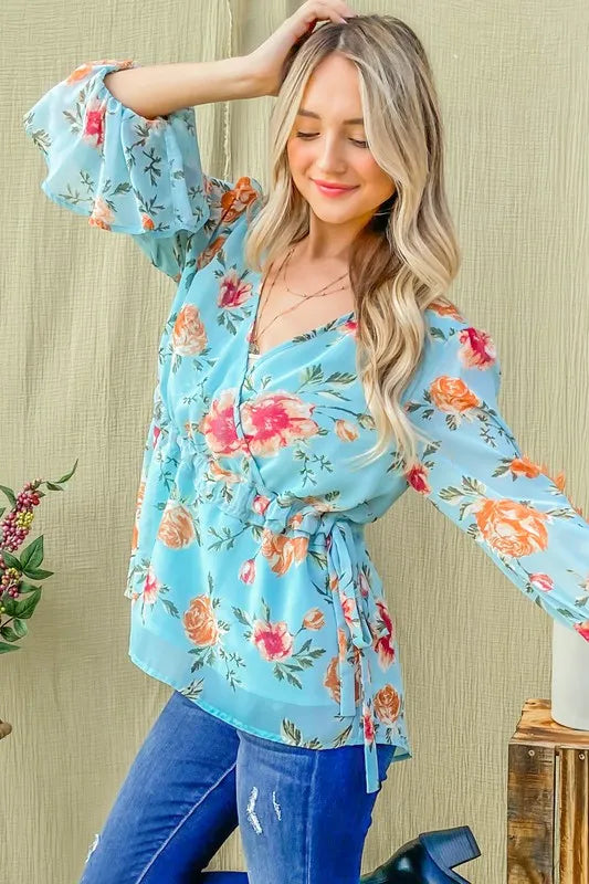 And The Why Floral Print Draw String Bell Sleeve Top 0edea4cdf9084cc89110448e50eefd61-Max-Origin