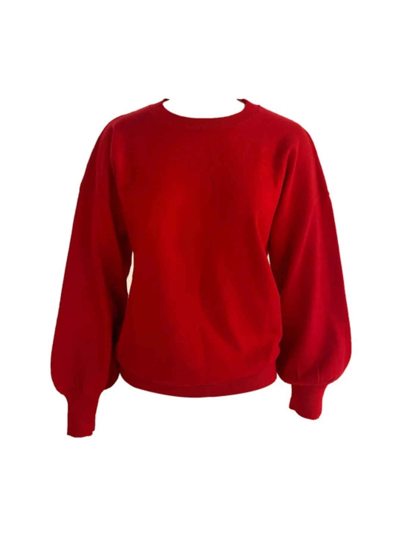 Oversized Round Neck Long Sleeve Knit Top 130f3083-f1ce-4571-aaeb-a87971e7b24a-Max-Origin