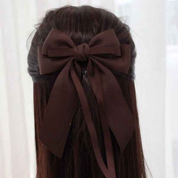 Hair bow DARK BROWN One Size 20804364_eb2e6bfa-26c2-4191-aa89-c895168e12db