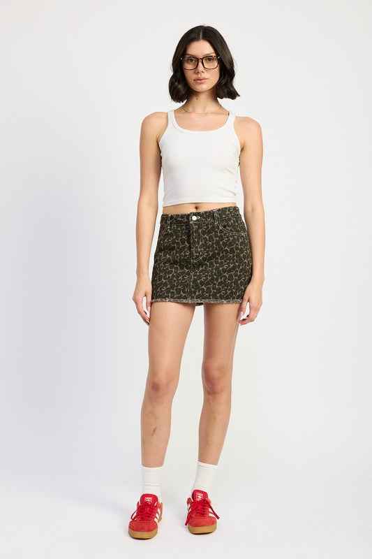 PRINTED DENIM SKIRT GREY LEOPARD 22401997_3b7eba4b-3a5d-4619-94e3-877dda95c83d