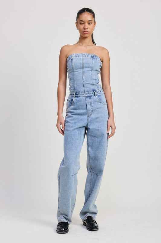 STRAPLESS DENIM JUMPSUIT 22866987_32ba5623-b291-49d3-93fa-a9dc394d3624