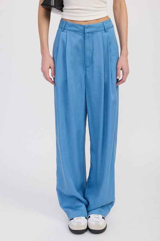 HIGH WAIST WIDE LEG TROUSERS WITH FRONT PLEATS 23203100_5d8322d4-654c-41ed-89cb-fe55d9393498