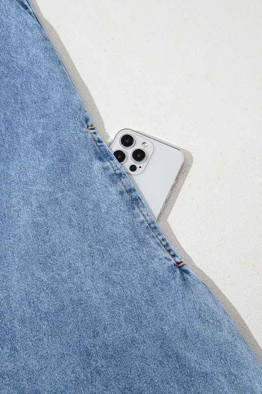 Short Sleeve Collared Pocket Denim Mini Dress 23287774_8a8d5a29-82d4-4d0b-800e-7d75ba3d6b5f