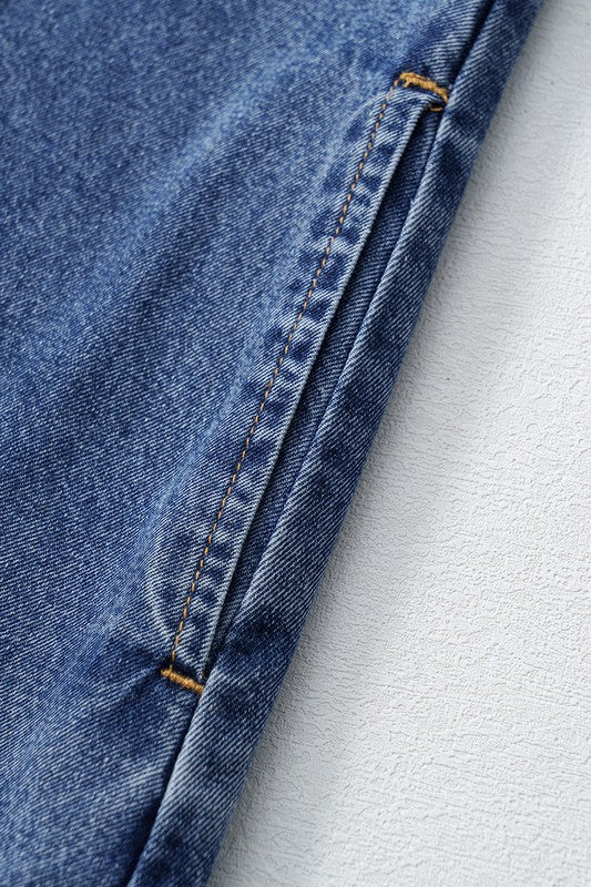 Short Sleeve Collared Pocket Denim Mini Dress 23287774_b663f67e-71a1-4e14-9660-1d6bd4a3c737