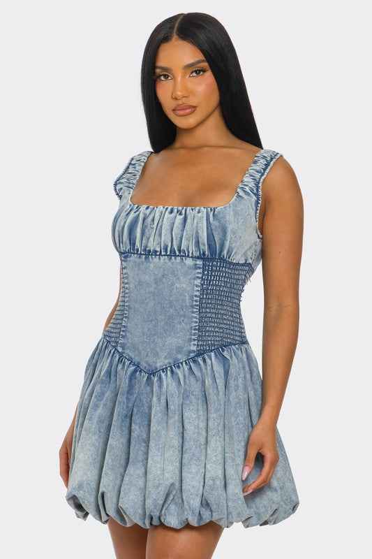 PLUS SIZE Bubble Belle Denim Mini Dress DENIM 23590561_23aef777-a46b-4b2d-ac15-21387082be8b