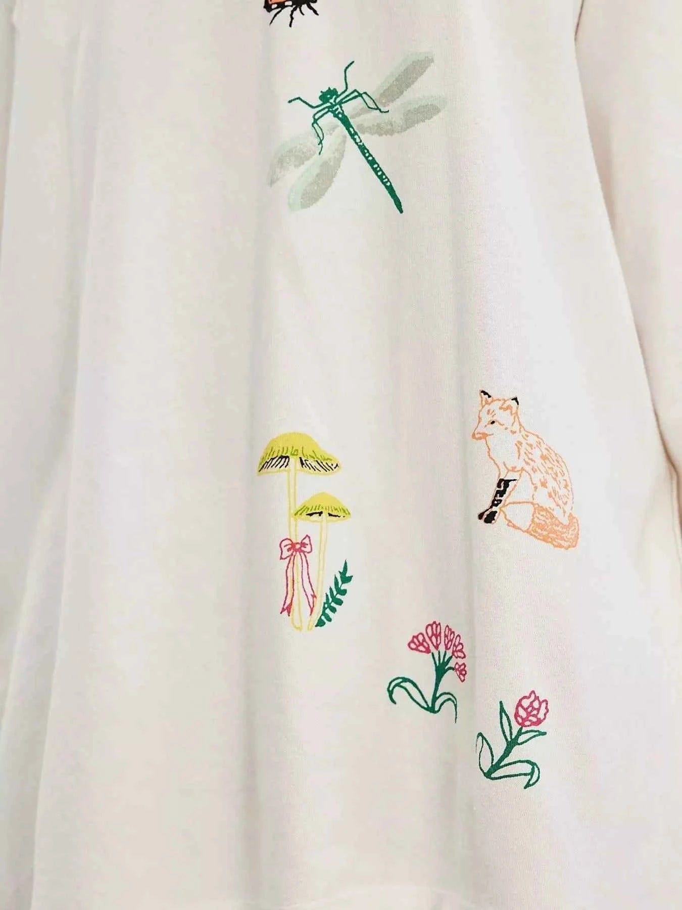 Embroidered Crew Neck Long Sleeve Sweatshirt 245bde91-f94c-409c-9f54-c8a8c9bdd40a-Max-Origin