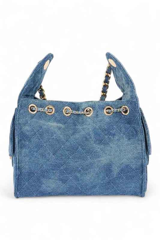 Quilted Denim Fashion Shoulder Bag 24694633_a393996c-ecb4-4842-8aec-712dbdc6a1dd