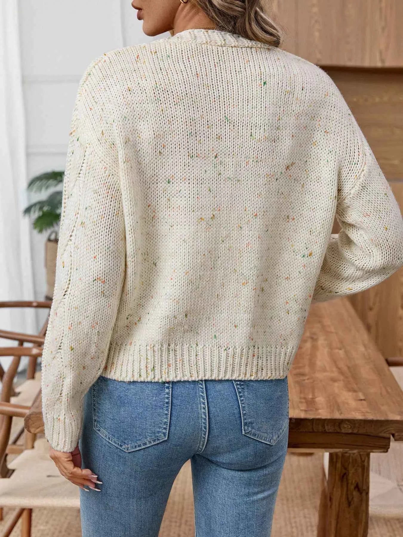 Cable Knit Button-Up Cardigan 271b8c9a7fdb402aa0e73ad3082c7af3-Max-Origin