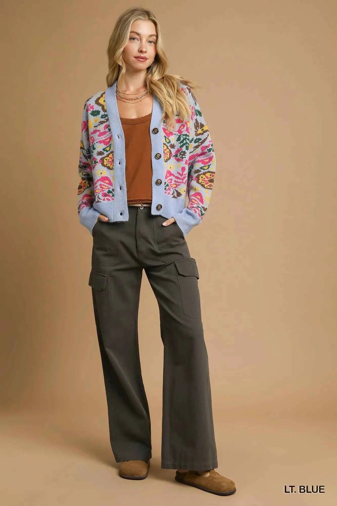 Umgee Floral Knit Button-Up Cardigan 29253f57-e92c-4a25-ac55-87f324b50bda-Max-Origin