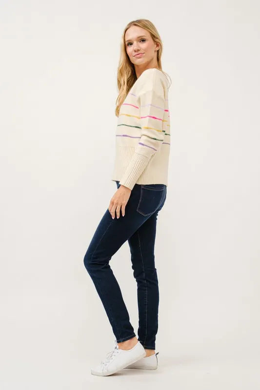 And The Why Multi Striped Pullover Sweater Top 2fff157213674b7c84e45e2746fc9bf1-Max-Origin