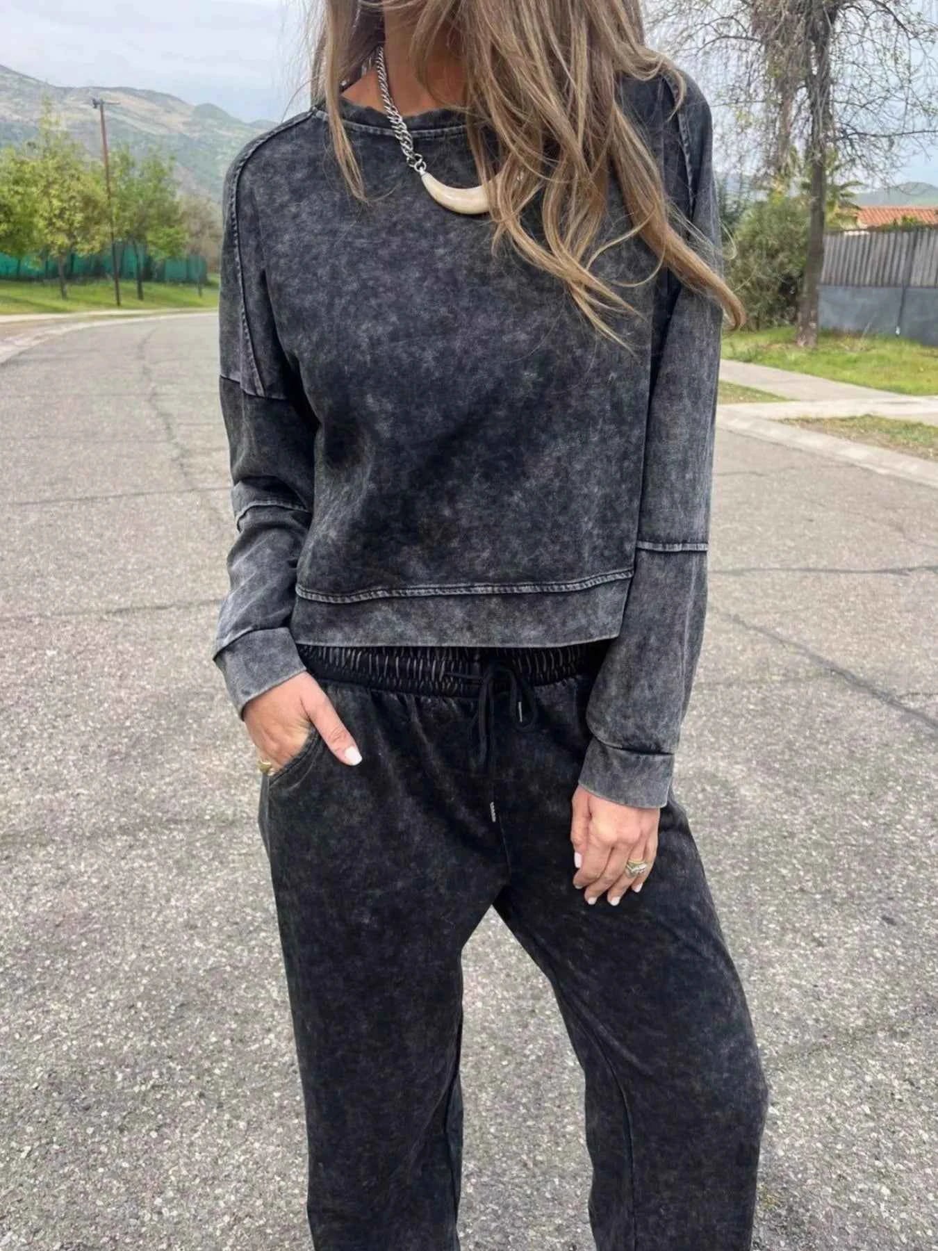 Full Size Washed Round Neck Top and Drawstring Pants Set Plus Size 378aa42c-7ac1-40de-8c51-f77f8d30ce34-Max-Origin