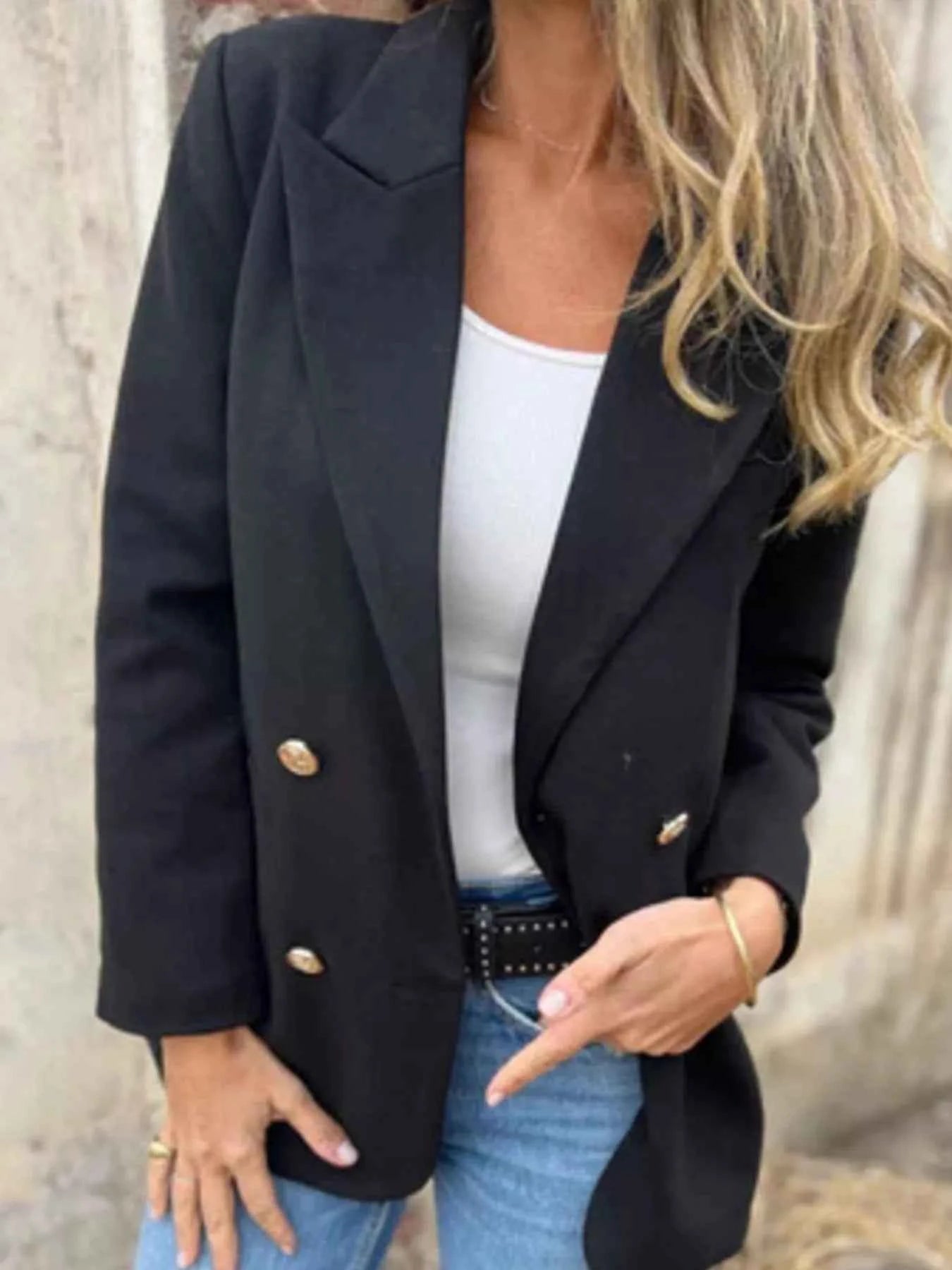 Full Size Double Breasted Long Sleeve Blazer Plus Size 37afb40c-4f59-4e56-bb2b-66df8e6fb91c-Max-Origin
