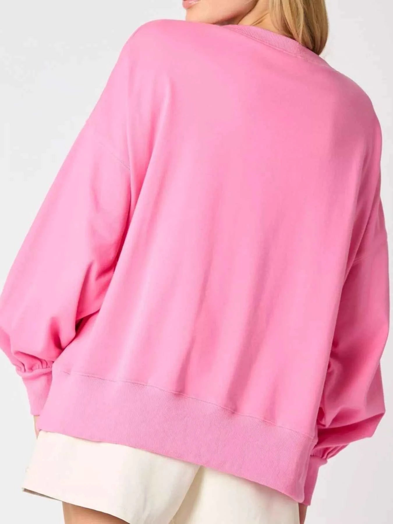 Pearl Embellished Bow Long Sleeve Sweatshirt 5644fec0-ba65-4285-a2c0-138c00e9e7d2-Max-Origin
