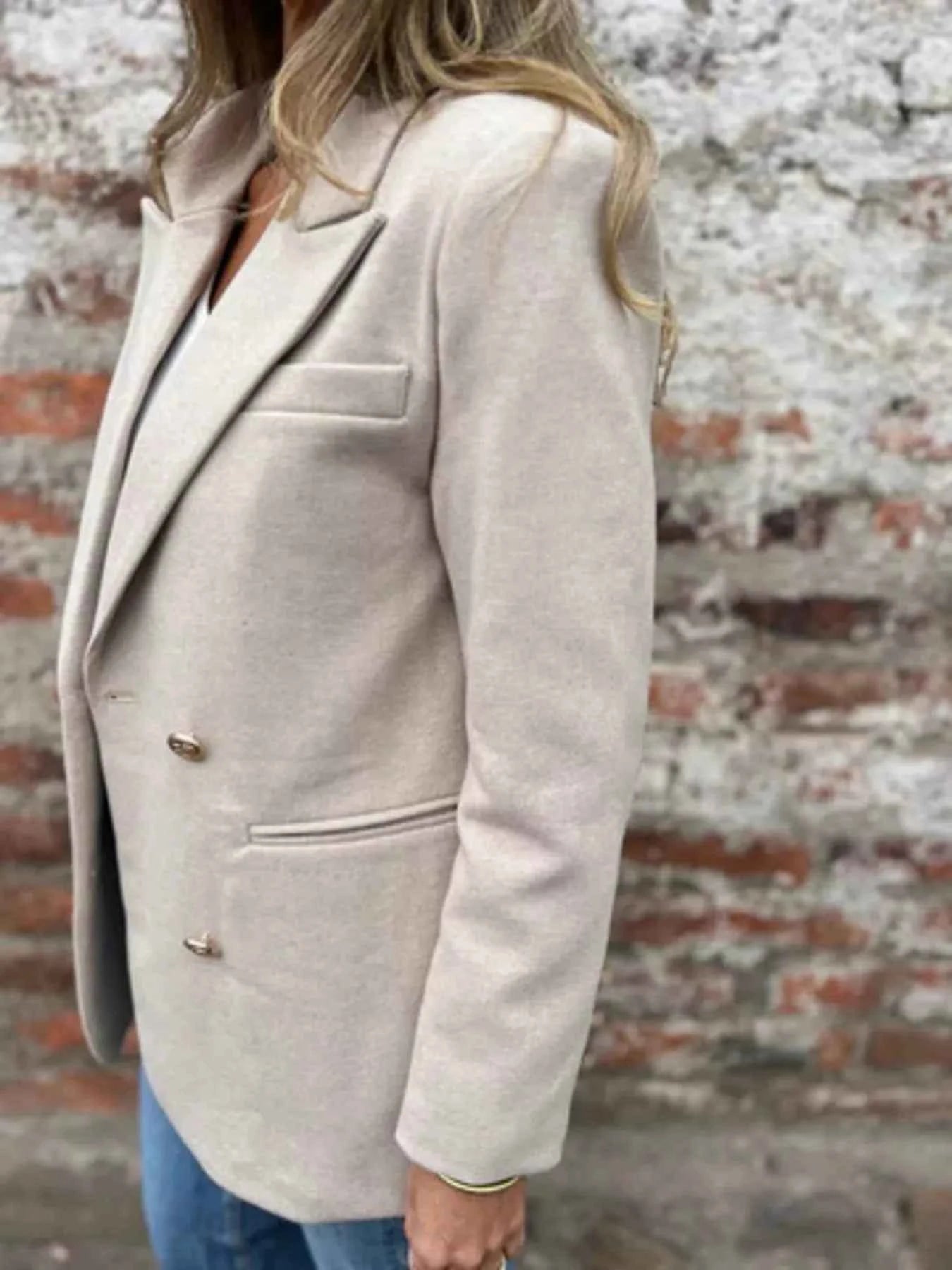 Full Size Double Breasted Long Sleeve Blazer Plus Size 5a63e5c1618746e68adbc119673d77e7-Max-Origin