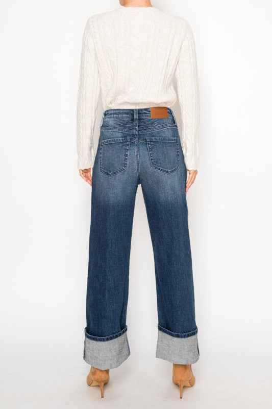 AT2110WDD TUMMY CONTROL HIGH RISE A-WIDE JEANS 5fab7adc-7b95-4dcb-b2fb-4ca93a180488