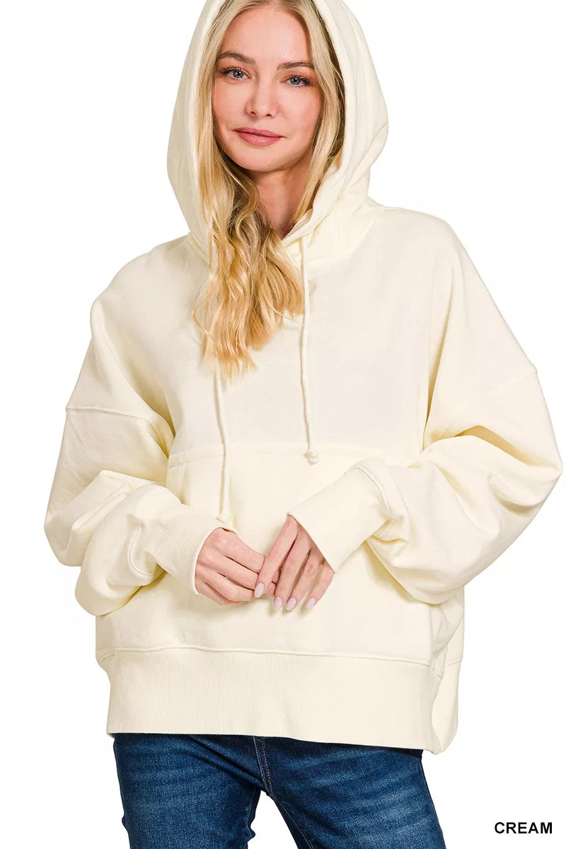 Zenana Oversized Fleece Kangaroo Pocket Hoodie 75151d43-7b50-489e-991a-9252b05a308c-Max-Origin