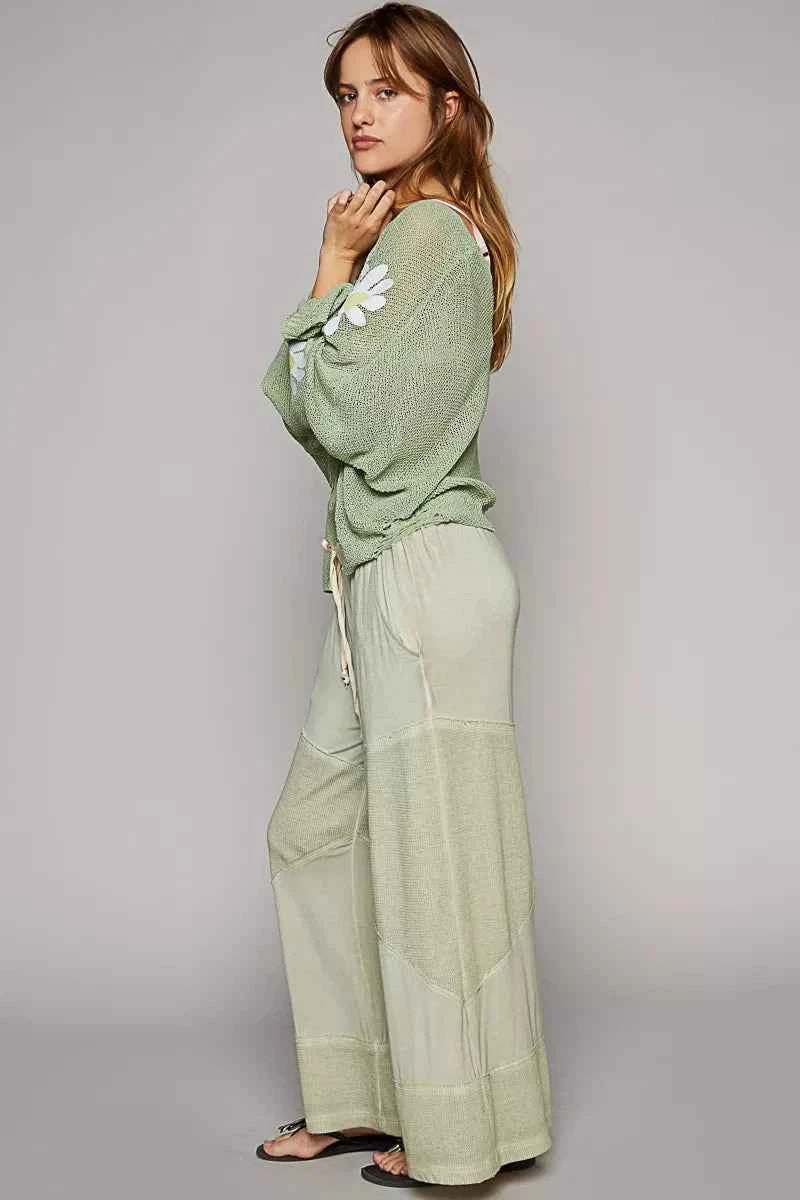 POL Elastic Waistband Wide Leg Pants with Drawstring 7a55f1d5-6b2f-465f-bb94-8f933028d393-Max-Origin