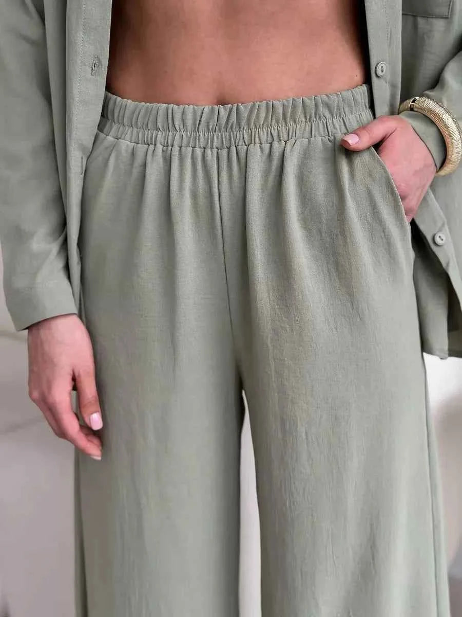 Button Up Long Sleeve Shirt and Pants Set 7f5d2c44-bf8a-4484-a5f7-a8256d8aebf6-Max-Origin