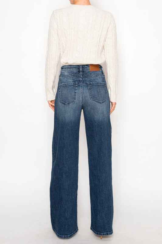 AT2110WDD TUMMY CONTROL HIGH RISE A-WIDE JEANS 8c282031-d58e-4f1e-9c19-6a2646416b7f