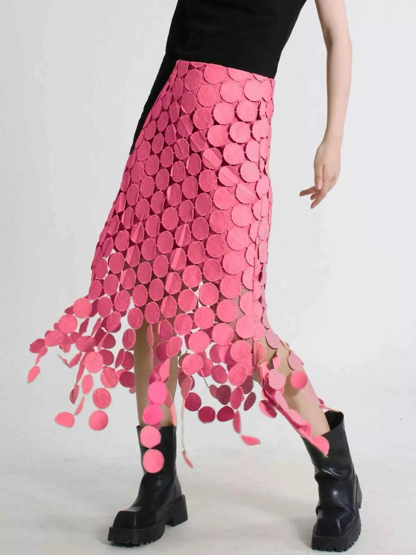 Fringe Midi Skirt Pink a39bc2c87fdd46e188828c8807d7ed44-Max-Origin