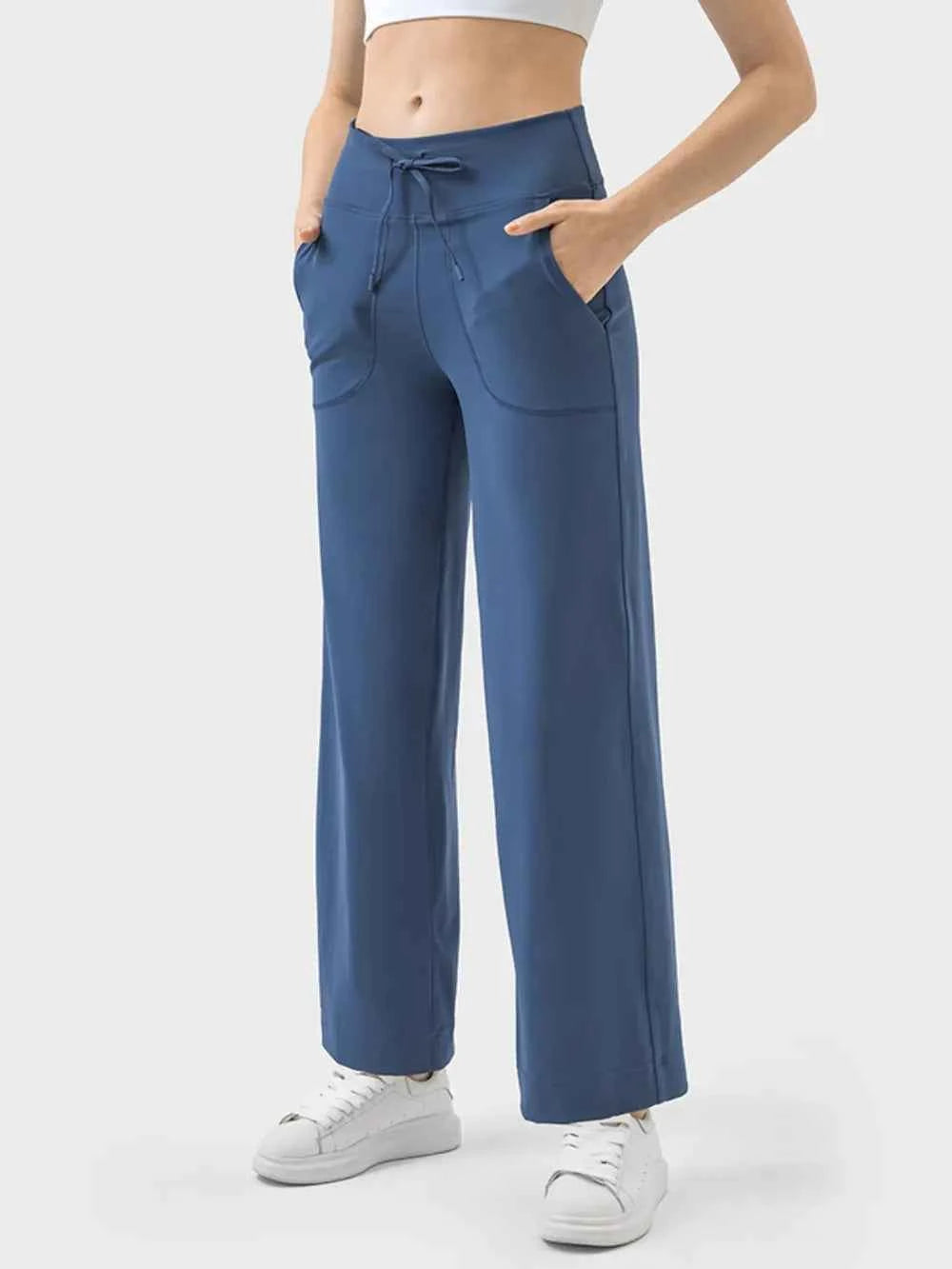 Millennia Drawstring Active Pants with Pockets a5946318-9f71-42f6-abb3-7599c6d9af4f-Max