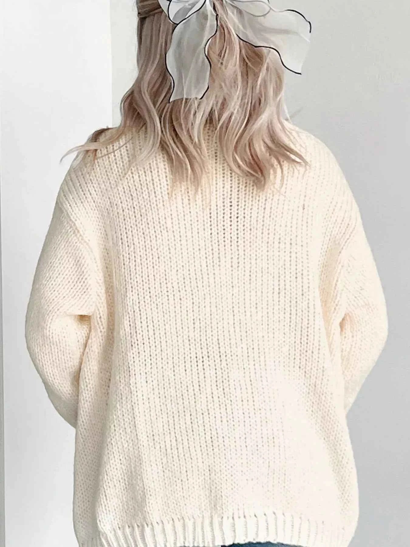 Halloween Pumpkin Embroidered Knit Cardigan a9ab8365-b5c1-4e8a-9fff-7781a30d3a36-Max-Origin