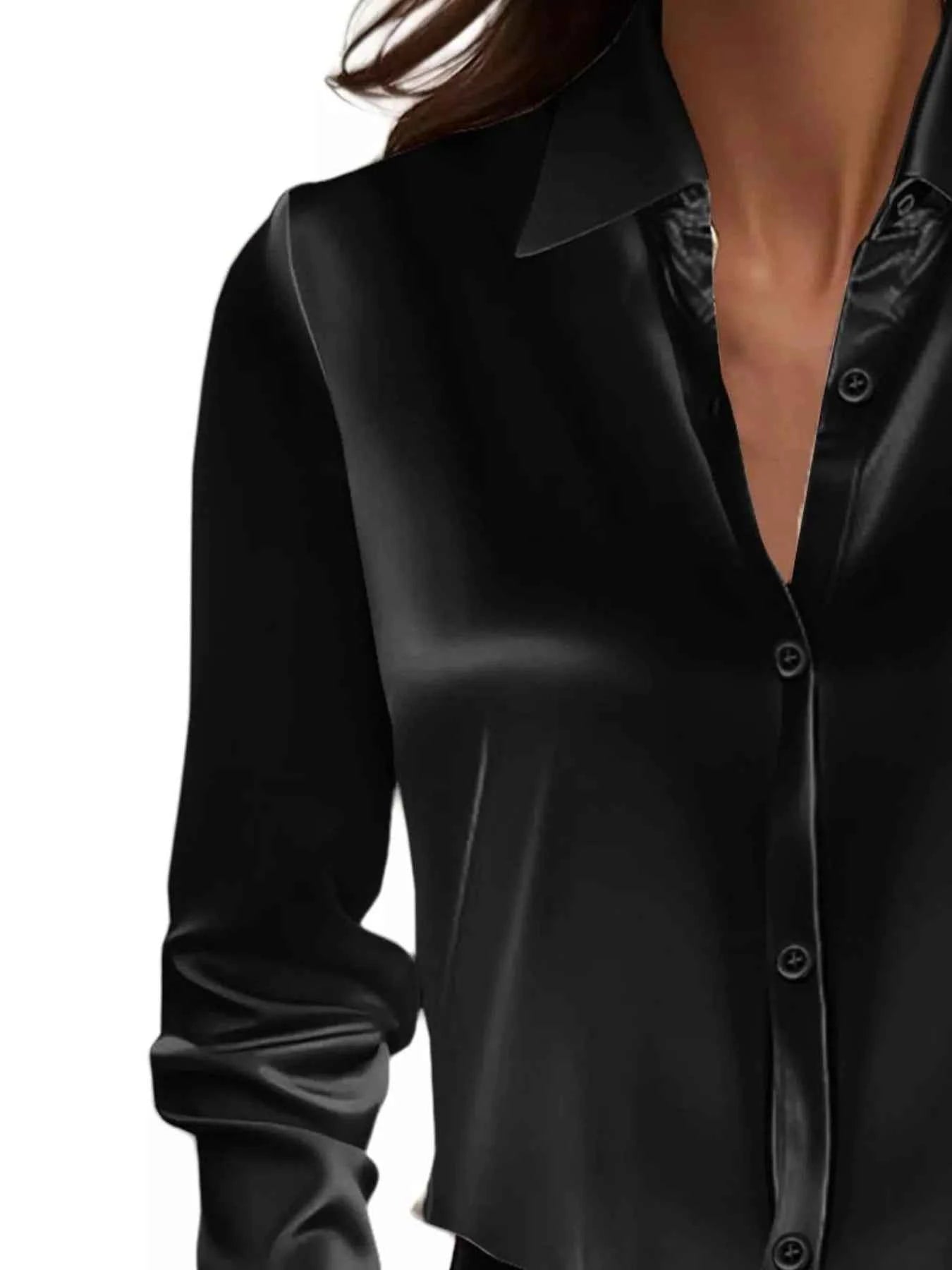 Full Size Button Down Collared Neck Long Sleeve Shirt Plus Size ac7ba714-cebe-4841-9acd-62941e9fadd5-Max-Origin