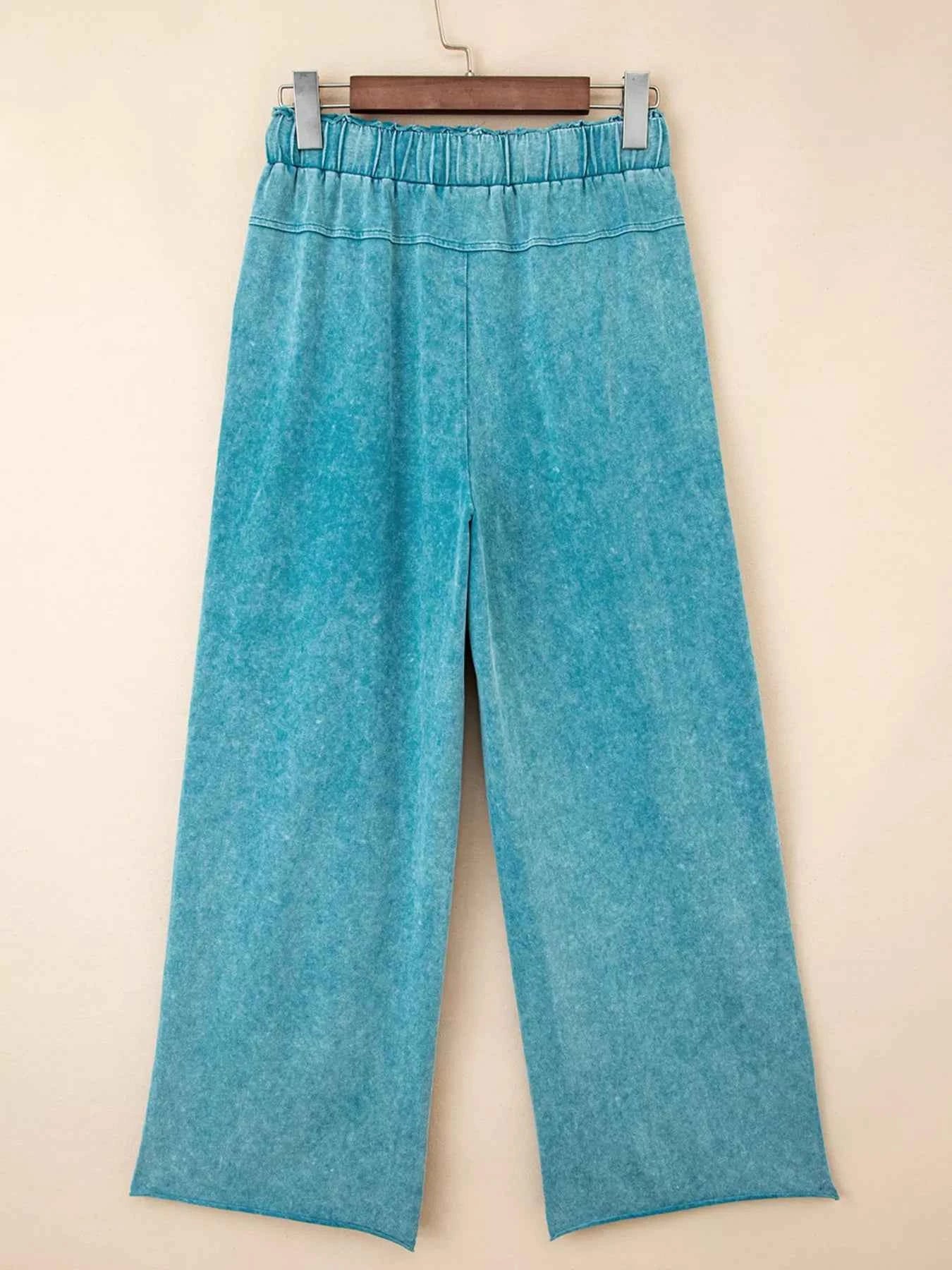 Mineral Wash High Waist Patched Pocket Pants b677d79943a24687a557cd767571e13c-Max-Origin