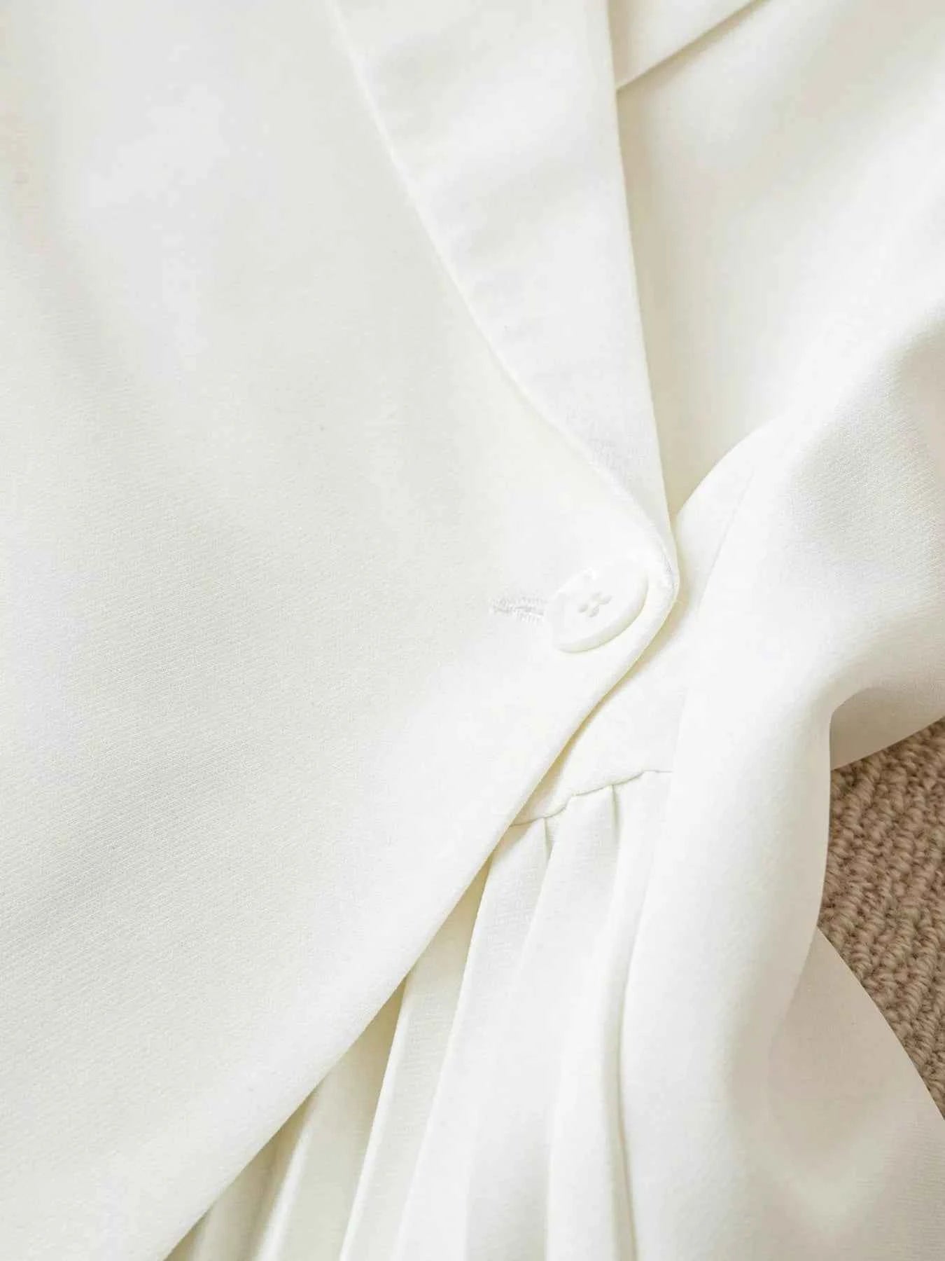 One Button Asymmetric Pleated Hem Blazer c47f20752db14c0bb16d7cf8cec9cd56-Max-Origin