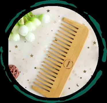 All-Natural Bamboo Hair Comb As Shown One Size c583eeb0-361e-4dbc-8821-c8646ecf85cc