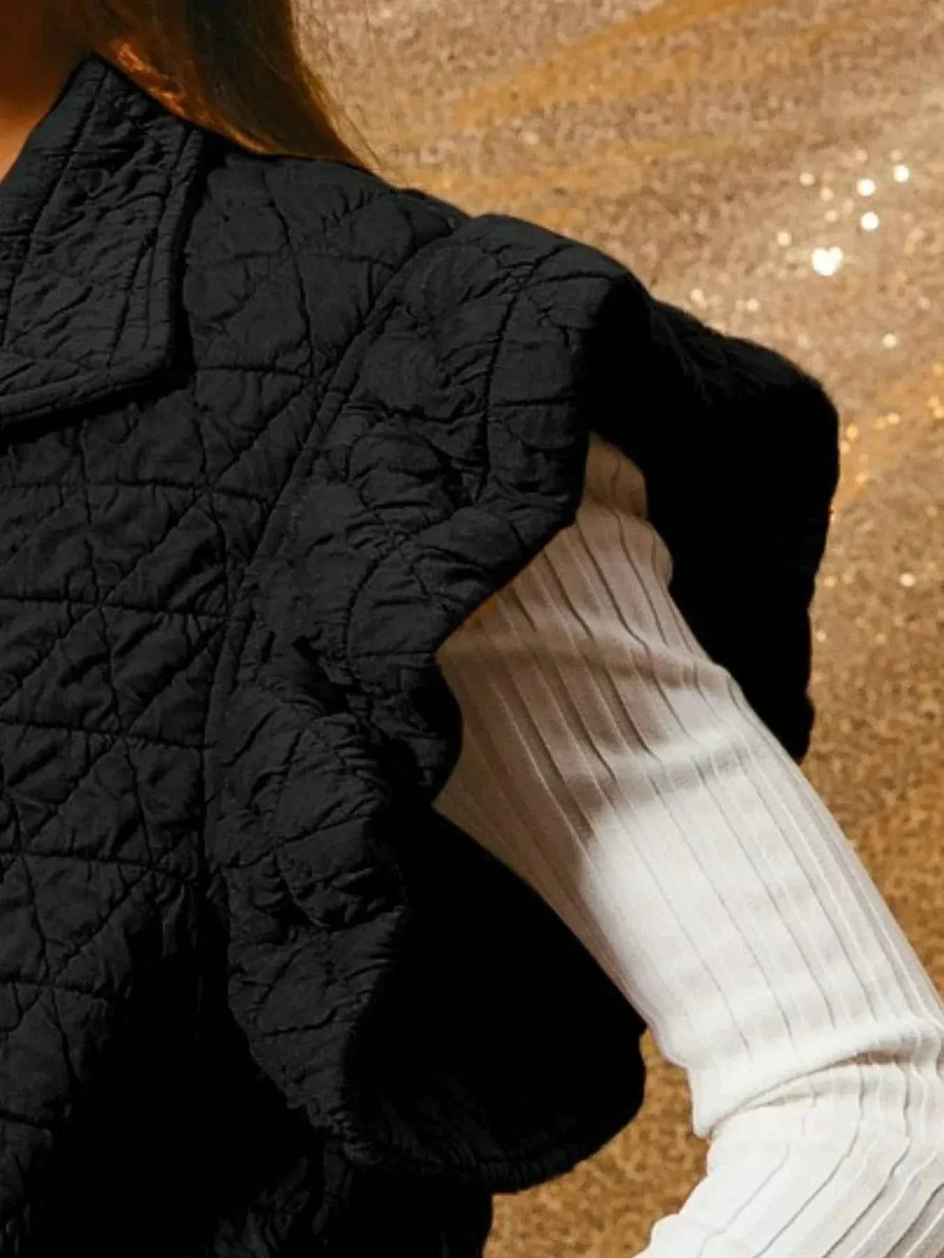 BiBi Quilting Knit Ruffle Sleeve Vest c5b958e6-9d82-4c03-98ea-46a87765eb0e-Max-Origin