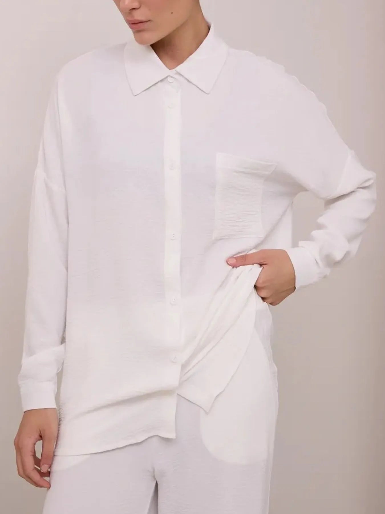 Button Up Long Sleeve Shirt and Pants Set ce82b501-342f-4ae7-b4a4-b7576dae8950-Max-Origin