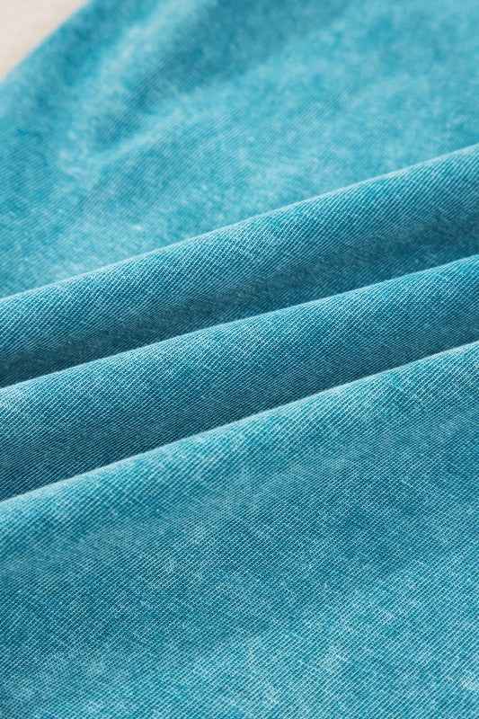 Mineral Wash High Waist Raw Hem Pants d9b4e5e3-45d9-4a6d-985f-b73f4ff0e28c