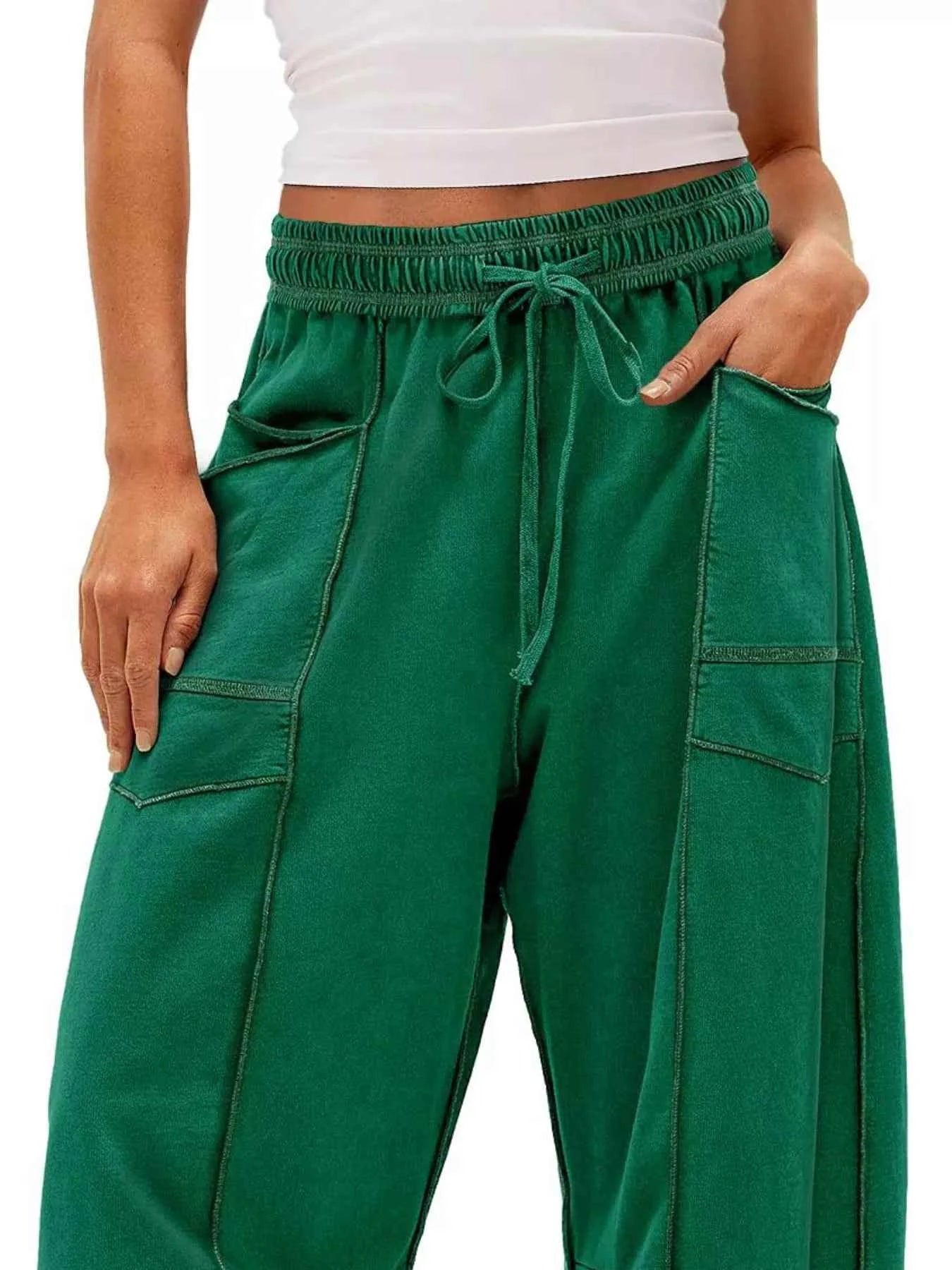 Drawstring Wide Leg Pants df8905c6-8daf-42d0-b7ee-2d89459db1e6-Max-Origin