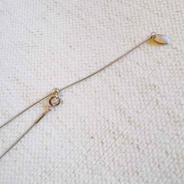 Two-Tone Petite Heart Pendant Necklace f22cc5a7-2490-407a-b516-f403d368b40a