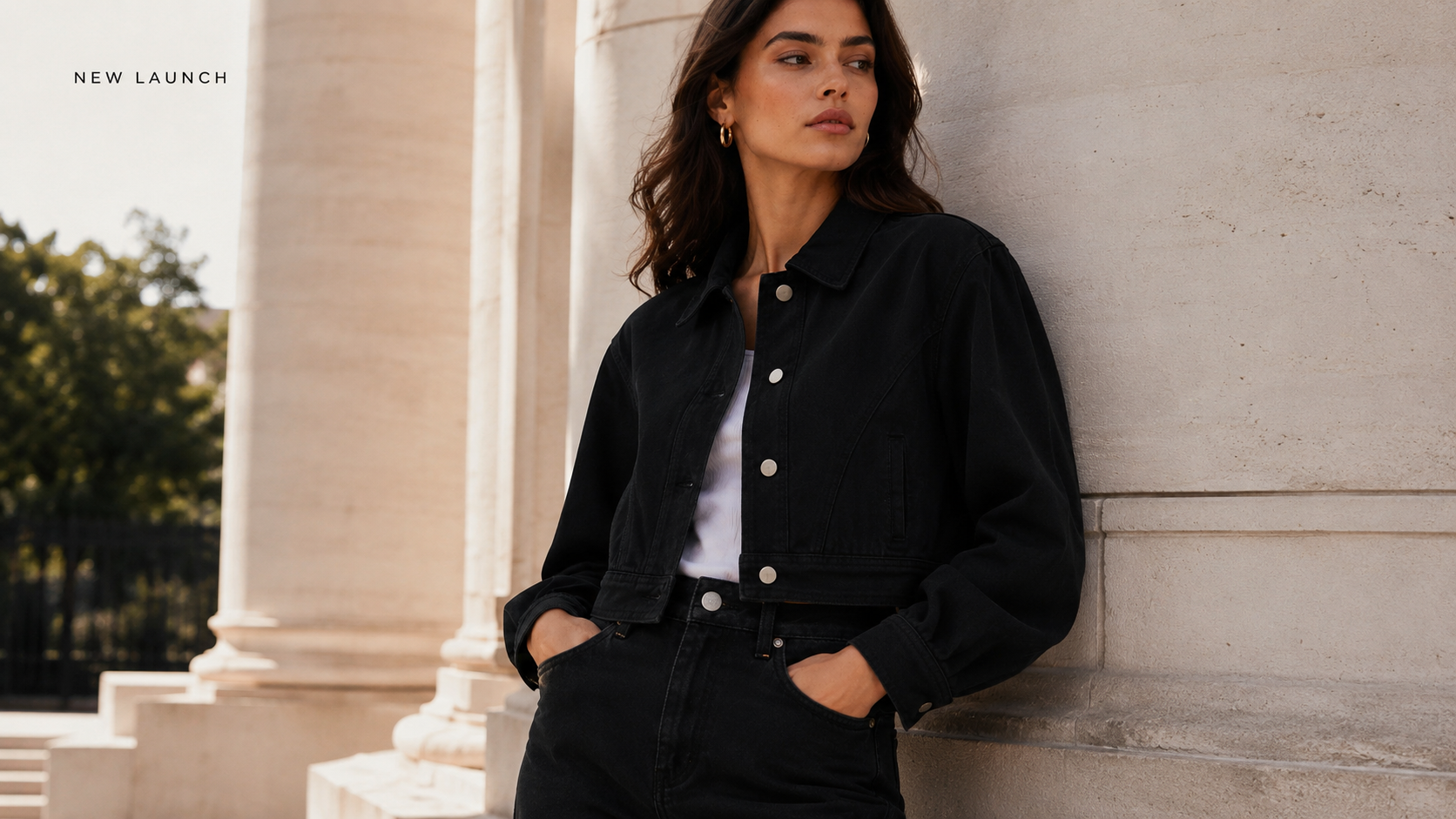 The Cropped Denim Jacket