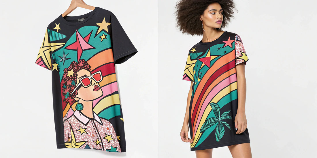 graphic tee dress