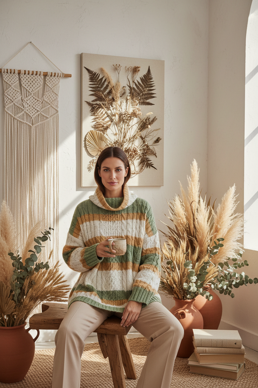 Mastering the Art of Eco Luxe Fashion with Cozy Sweaters