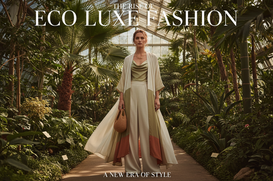 The Rise of Eco Luxe Fashion in Sustainable Women's Clothing Explained