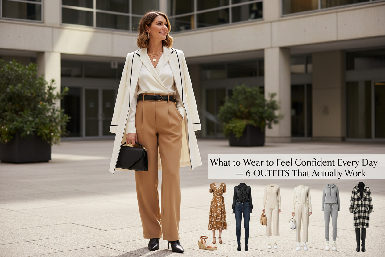 What to Wear to Feel Confident Every Day — 6 Outfits That Actually Work