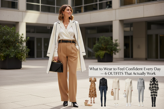 What to Wear to Feel Confident Every Day — 6 Outfits That Actually Work