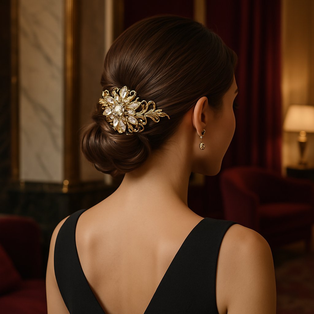 Trendy hair jewelry and accessories
