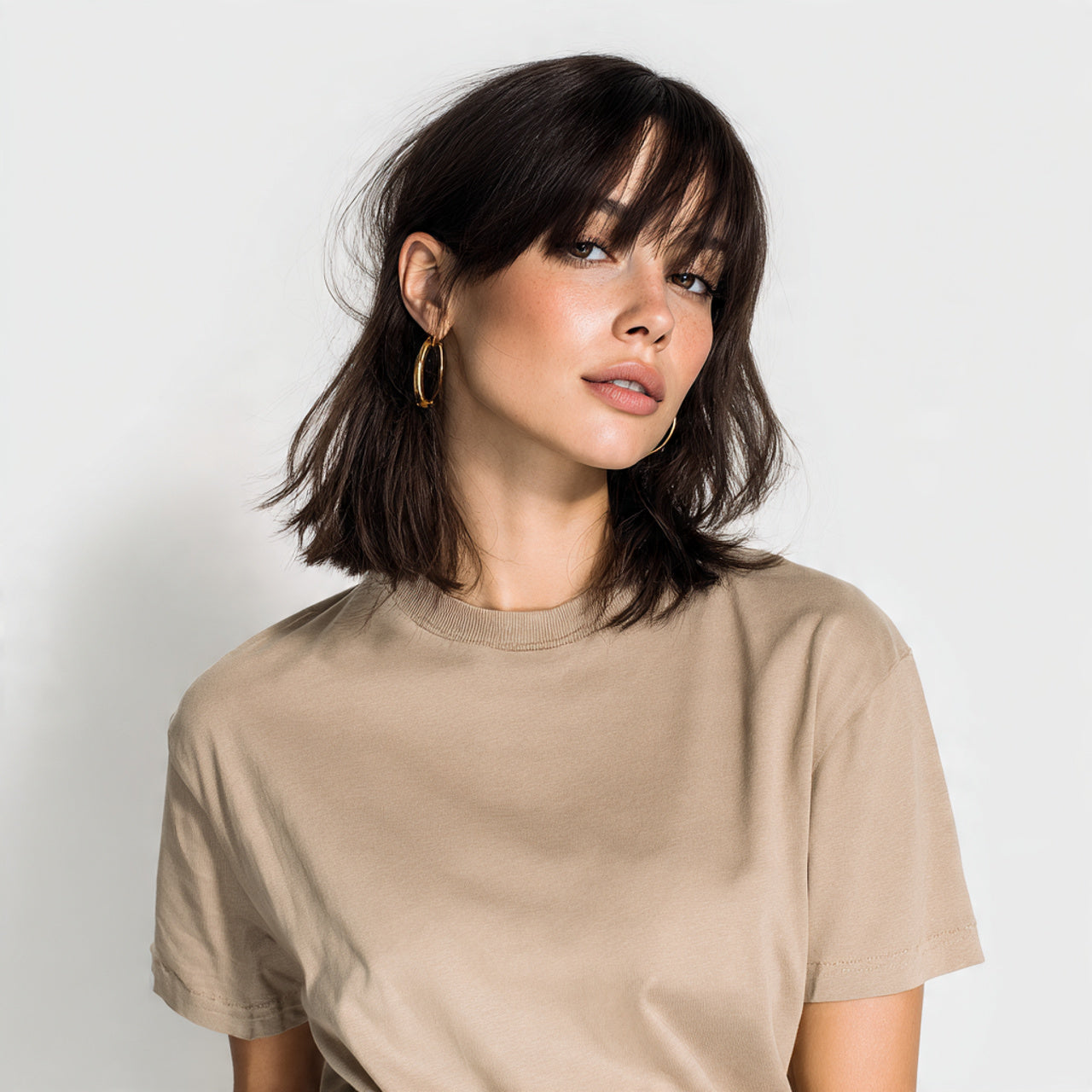 Women wearing T-shirt