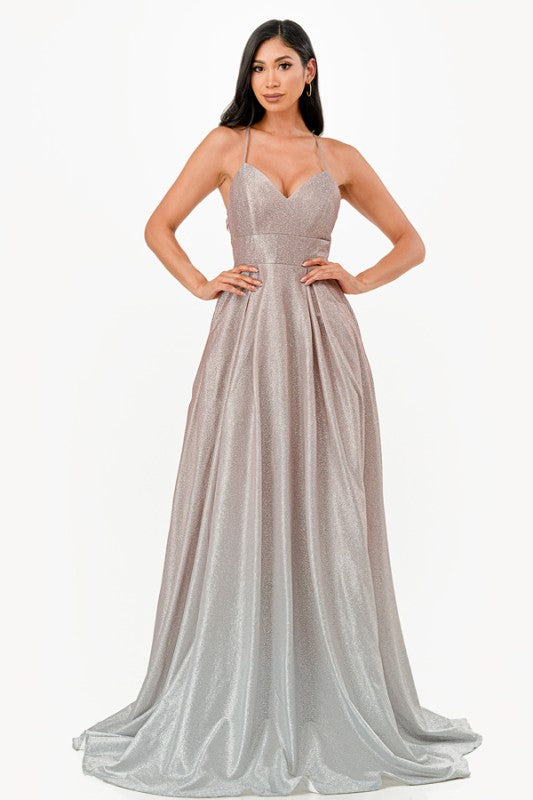 Glitter ombre prom dress – lace-up back chiffon evening gown for women 002004c1-9f0e-4348-82df-ff5f1e4b31f0
