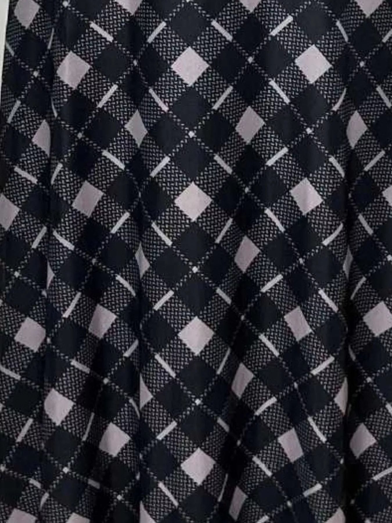 Tie Front Plaid Long Sleeve Dress 006d0056-1550-4e49-8f95-96965d1f839d-Max-Origin