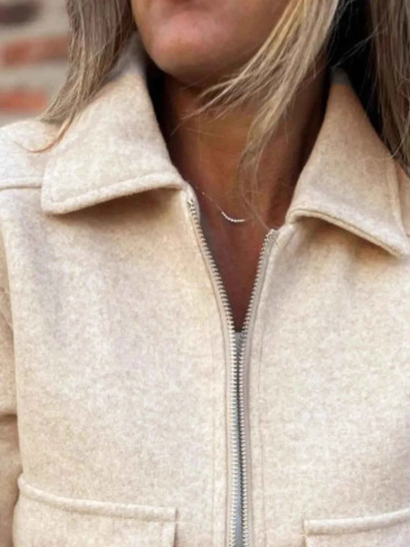 Zip Up Long Sleeve Jacket 0073de24-a2fe-4ec2-809a-1c82f04926b3-Max-Origin