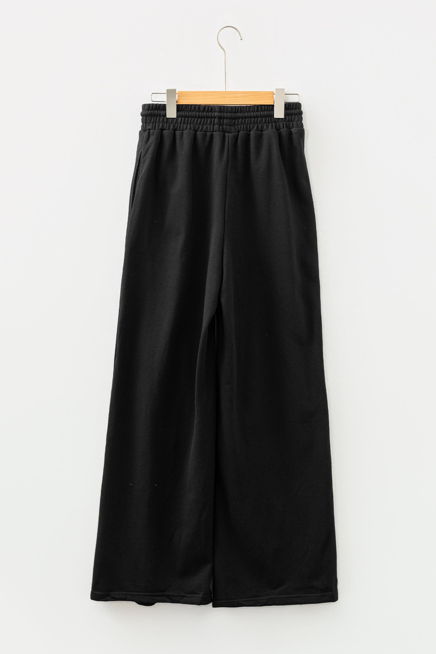 Gray Seamed Drawstring High Waist Wide Leg Sweatpants 007abb008b07886b